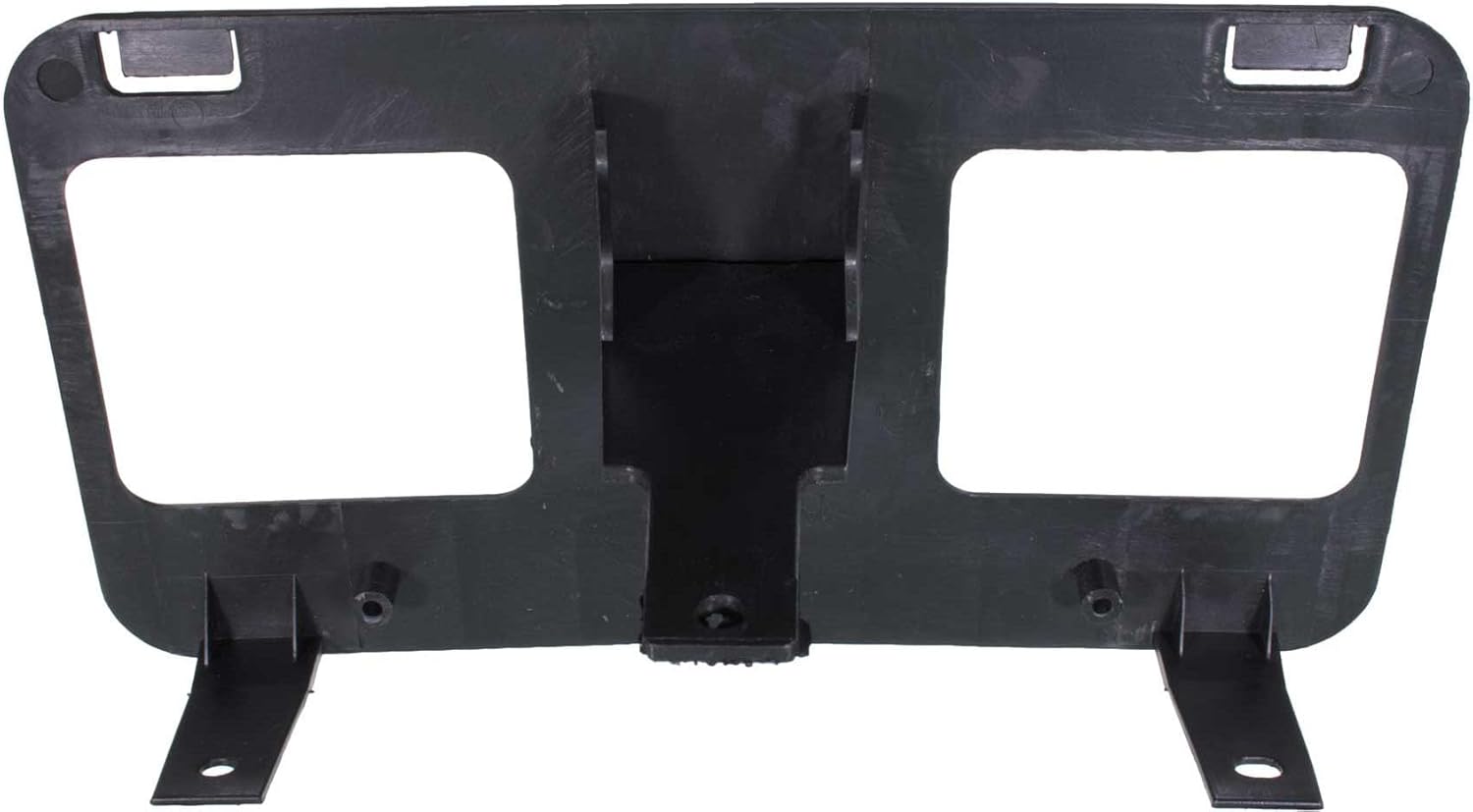 APDTY 133736 License Plate Bracket Plastic Frame Holder Fits Front Replaces 1L3Z-17A385-AAA, 1L3Z17A385AAA