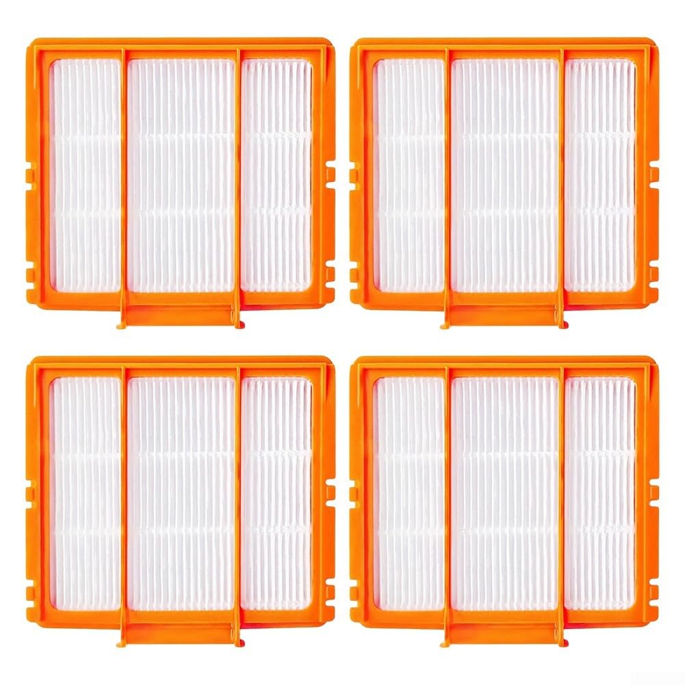 For shark AV2800ZE RV2820YE Compatible Replacement Vacuum Filters, Set of 4 Filters for Maintaining Clean Floors and Optimized Vacuum Function