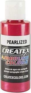Darice Createx Airbrush Colors - 2oz Bottle - Pearlized Red