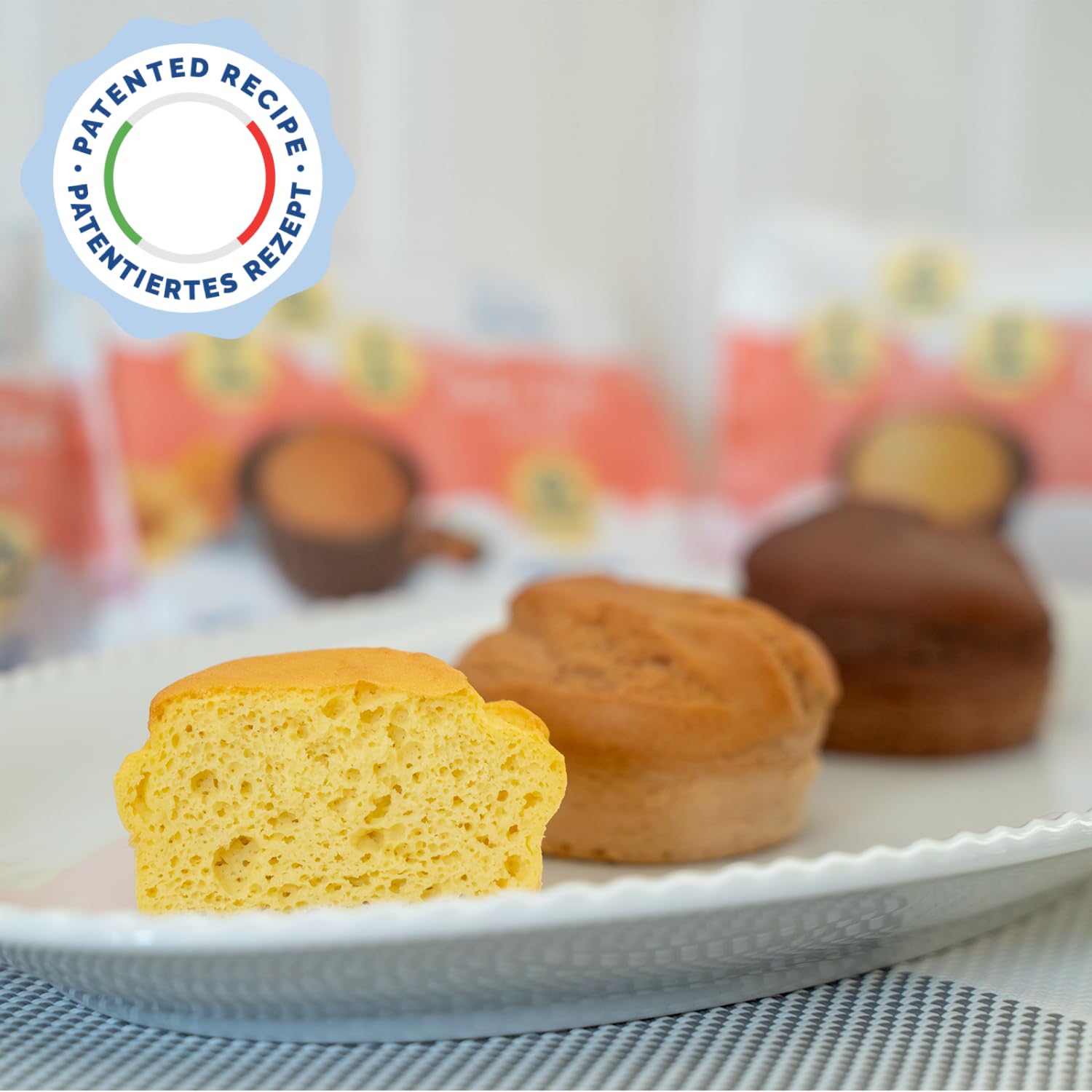 Nuvola Zero Dolce Zero Törtchen Haselnuss 12er-Packung Kohlenhydratfrei Zuckerfrei Laktosefrei Glutenfrei Ballaststoffe Made in Italy