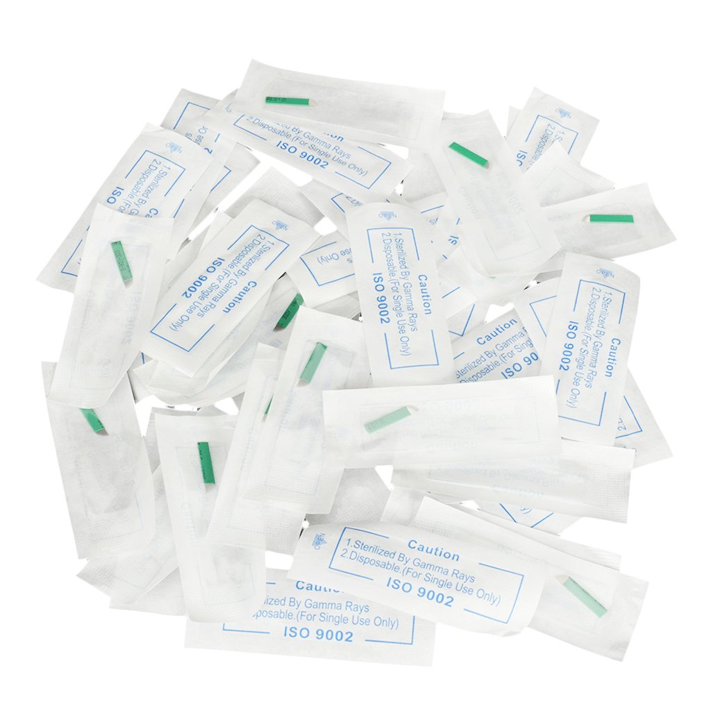 50pcs 12 Pin Needle Eyebrow Permanent Makeup Microblading Green| Supplies| Tattoos & Art |Health Beauty-image-22