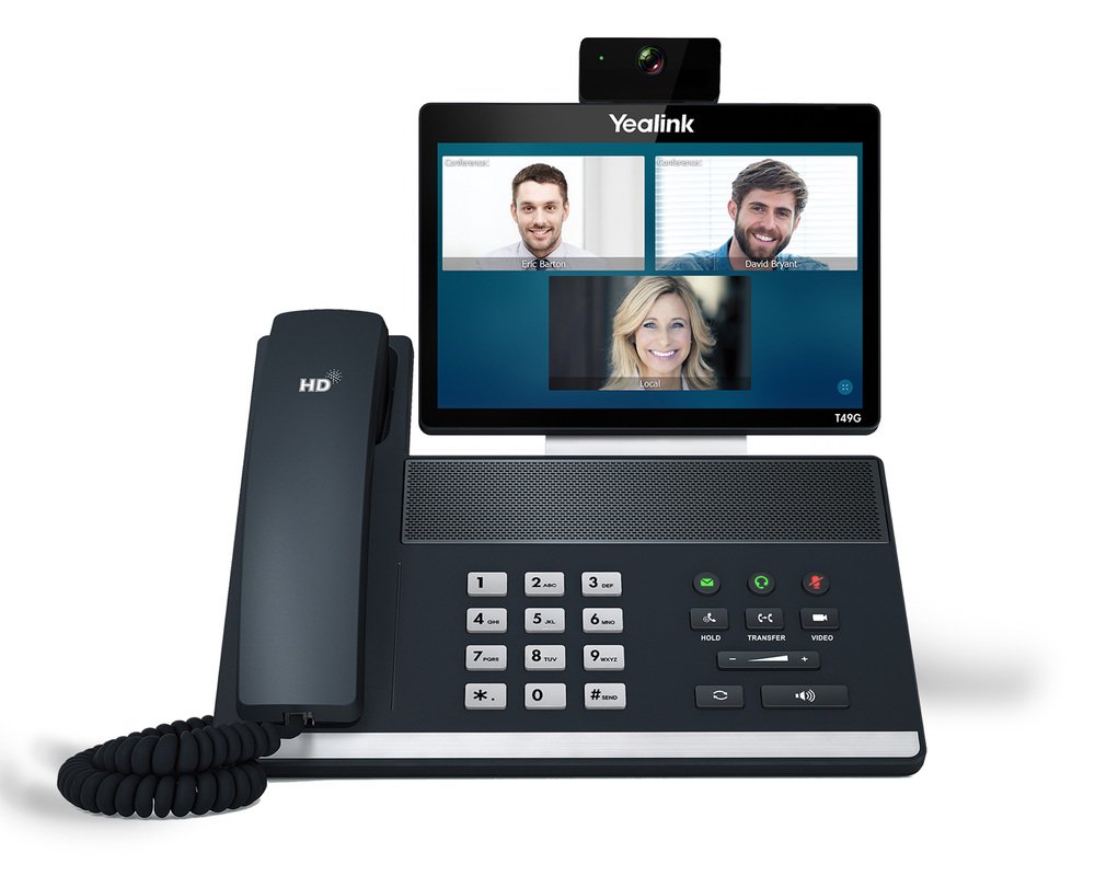 Yealink SIP VP-T49G IP Phone - Cable - Desktop - Charcoal