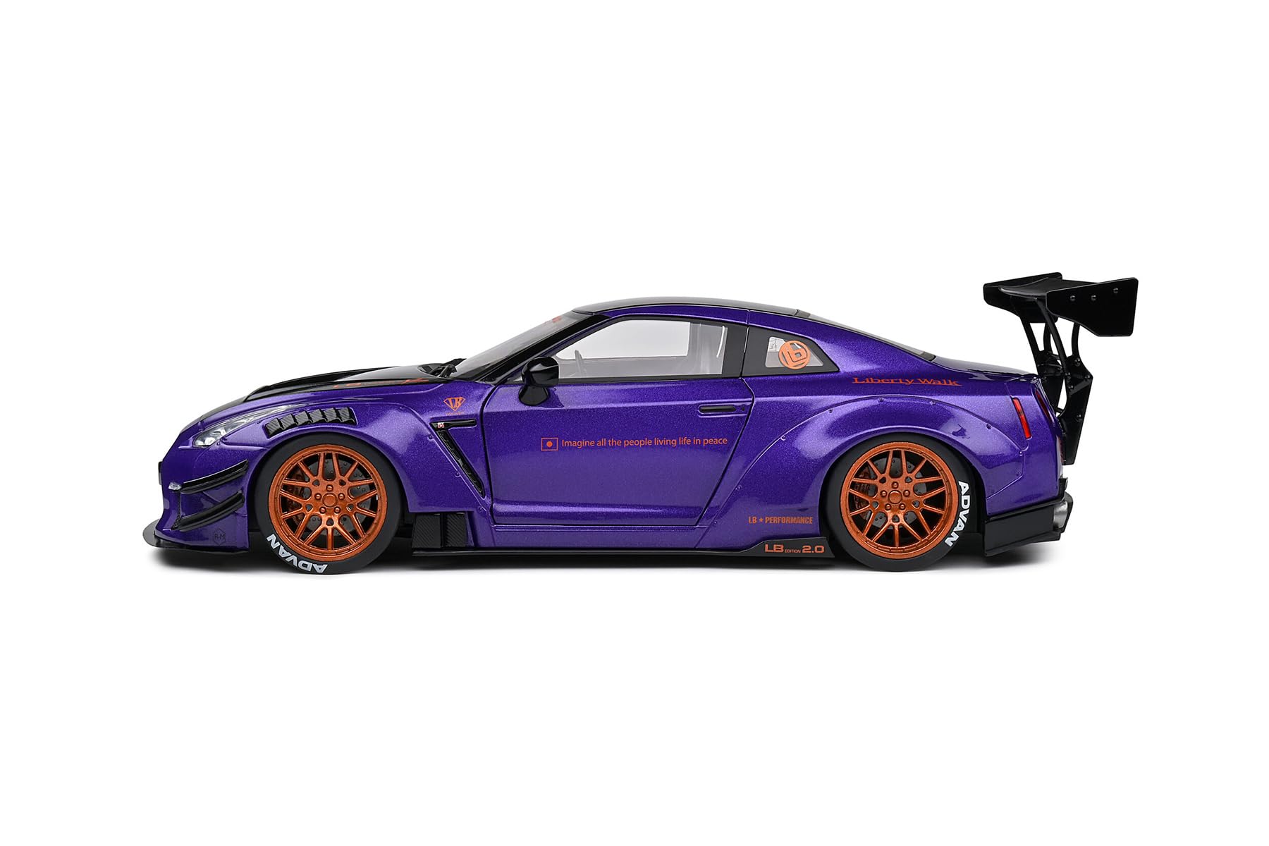 Amazon.com: 2022 GT-R (R25) w/Liberty Walk 2.0 - Purplezilla