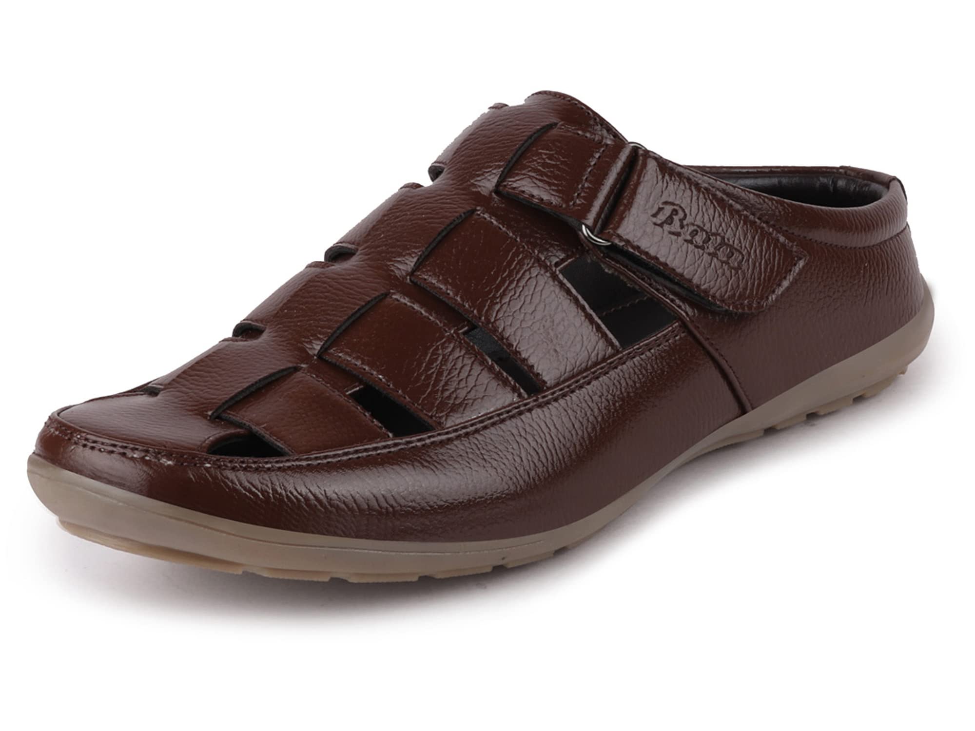 Bata 851-4415-40 Mens Brown Formal Back Open Roman Sandal (6 UK) (B09R9MVNV6) Amazon Price History, Amazon Price Tracker