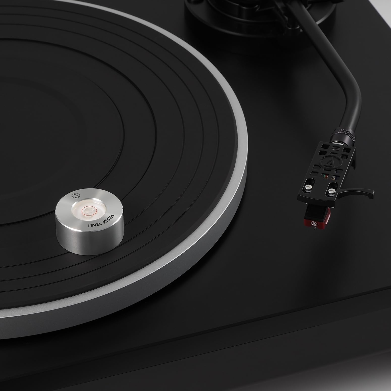 Audio Technica AT615a Precision Aluminum Turntable Bubble Level Aluminum (Silver)
