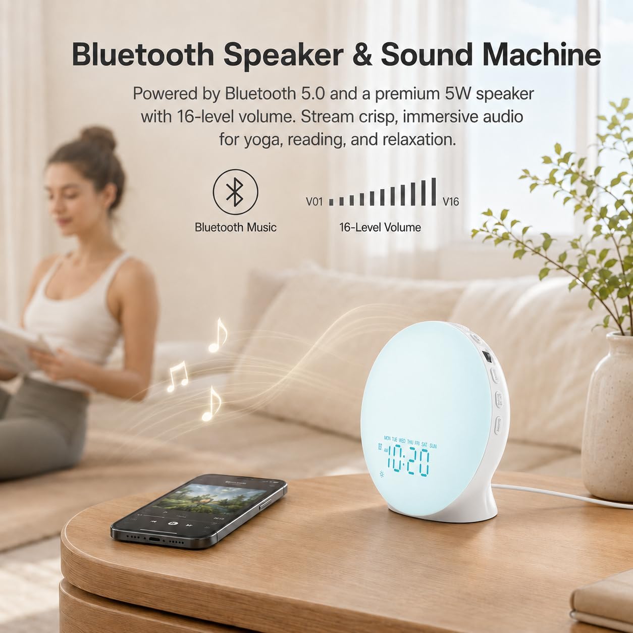 Macchina audio a rumore bianco