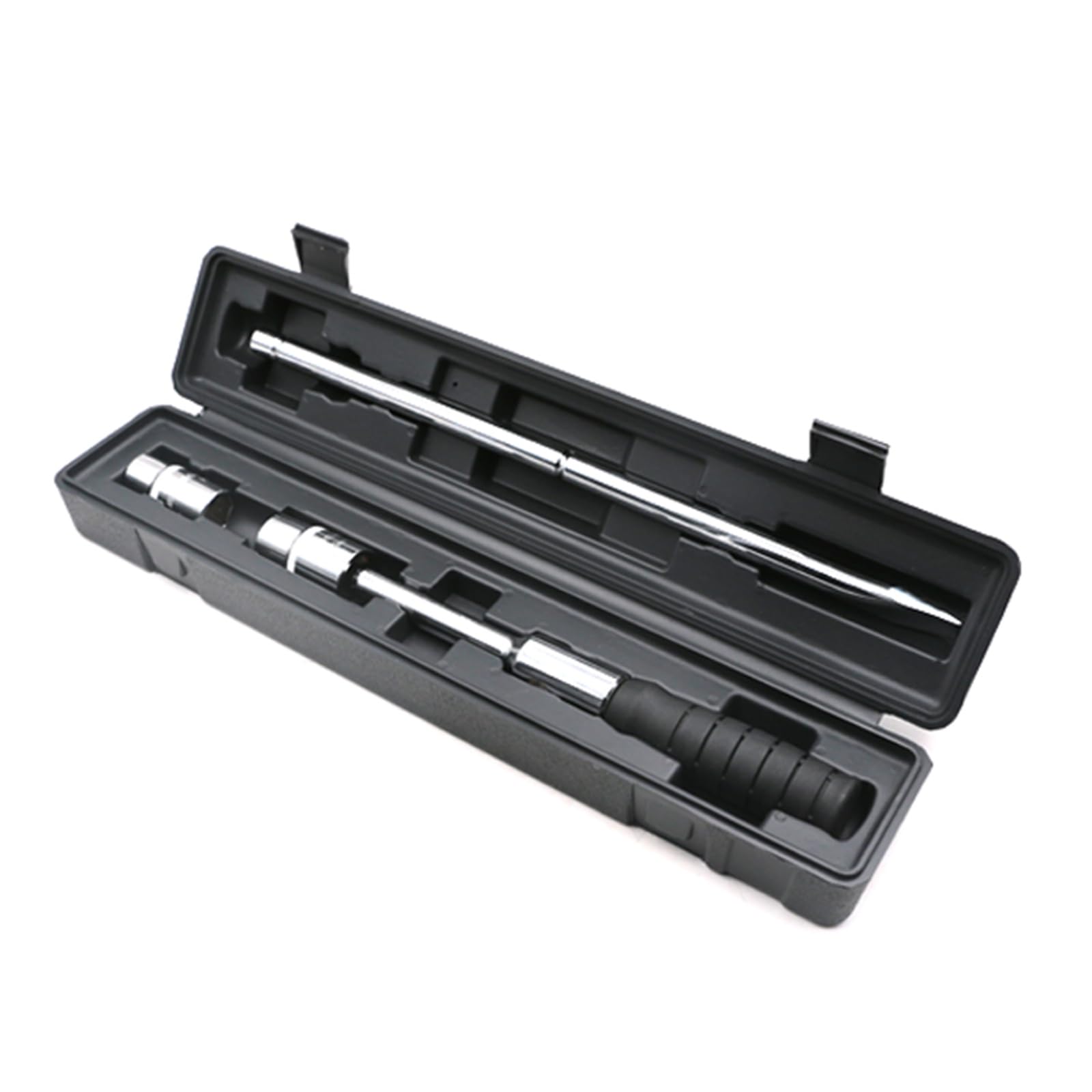 WEDO Juego de llaves deVaso para neumáticos cruzados,llave de lengüeta,llave de tuerca de rueda cruzada con funda de almacenamiento,tamaño 17mm/19mm,21mm/23mm,longitud 400mm,acero CR-V,herramientas