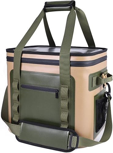 OrrinSports Pequeña hielera portátil para hielo, a prueba de fugas, con cremallera para playa, bebidas, viajes, camping disponible en Yaxa Colombia