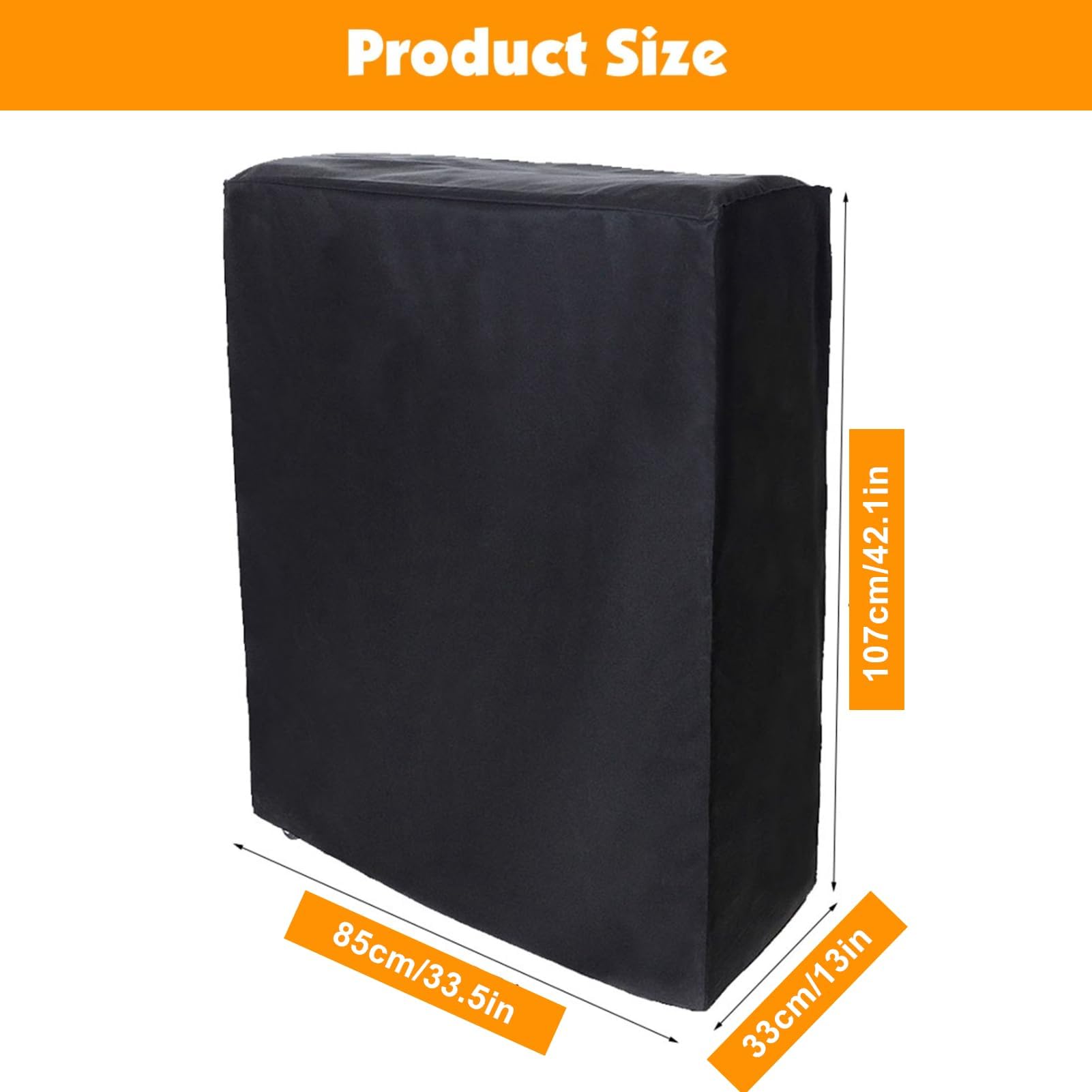 Coprirete pieghevole Copridivano pieghevole portatile Coperchio protettivo antipolvere per uso interno ed esterno(85 * 33 * 107cm)