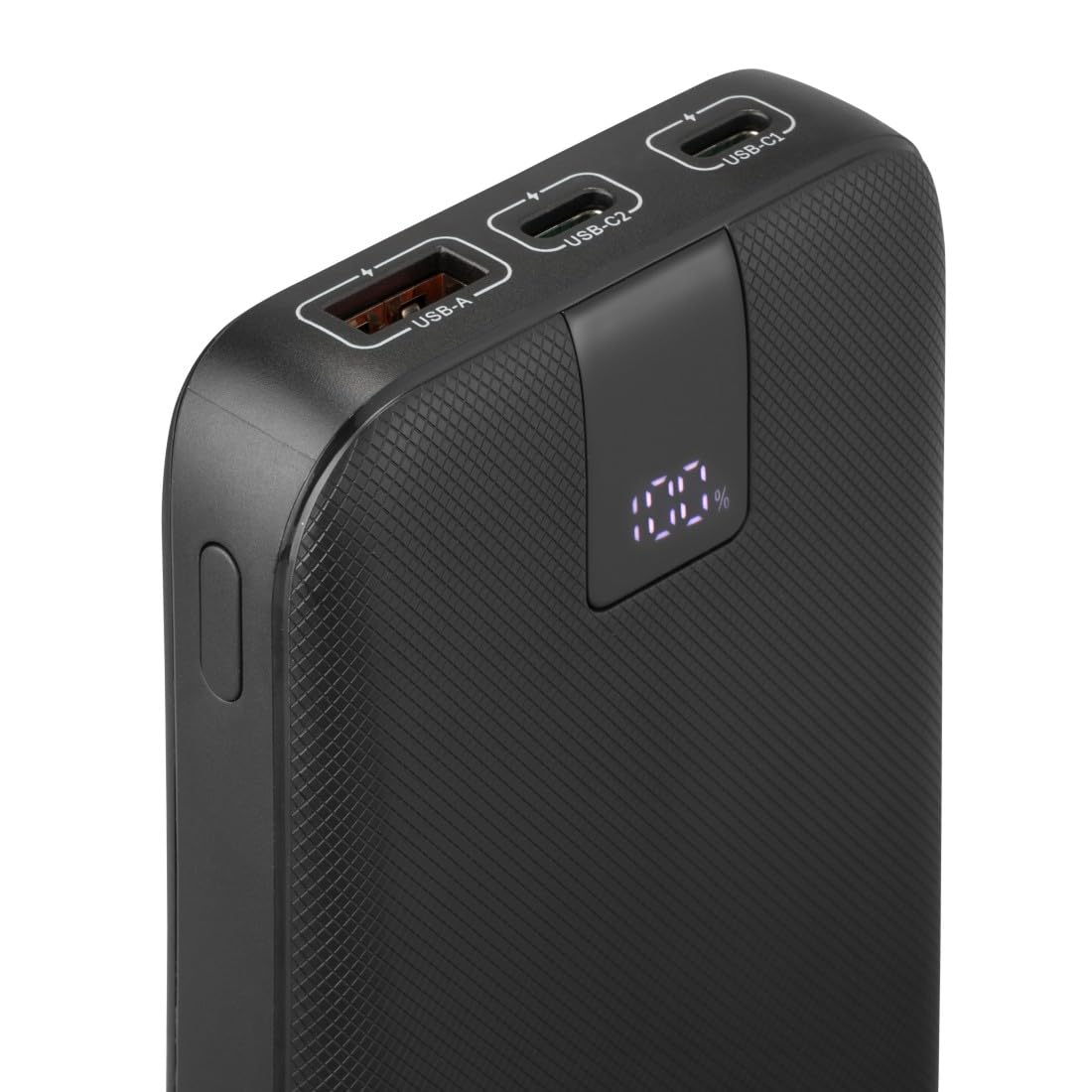 Hama | Power Pack Pack Perfomance-10 10.000 MAh (batería Portátil, Power Bank, Carga Rápida, Cargador, 3 Salidas 1xUSB-C Y 2xUSB-A) Color Antracita