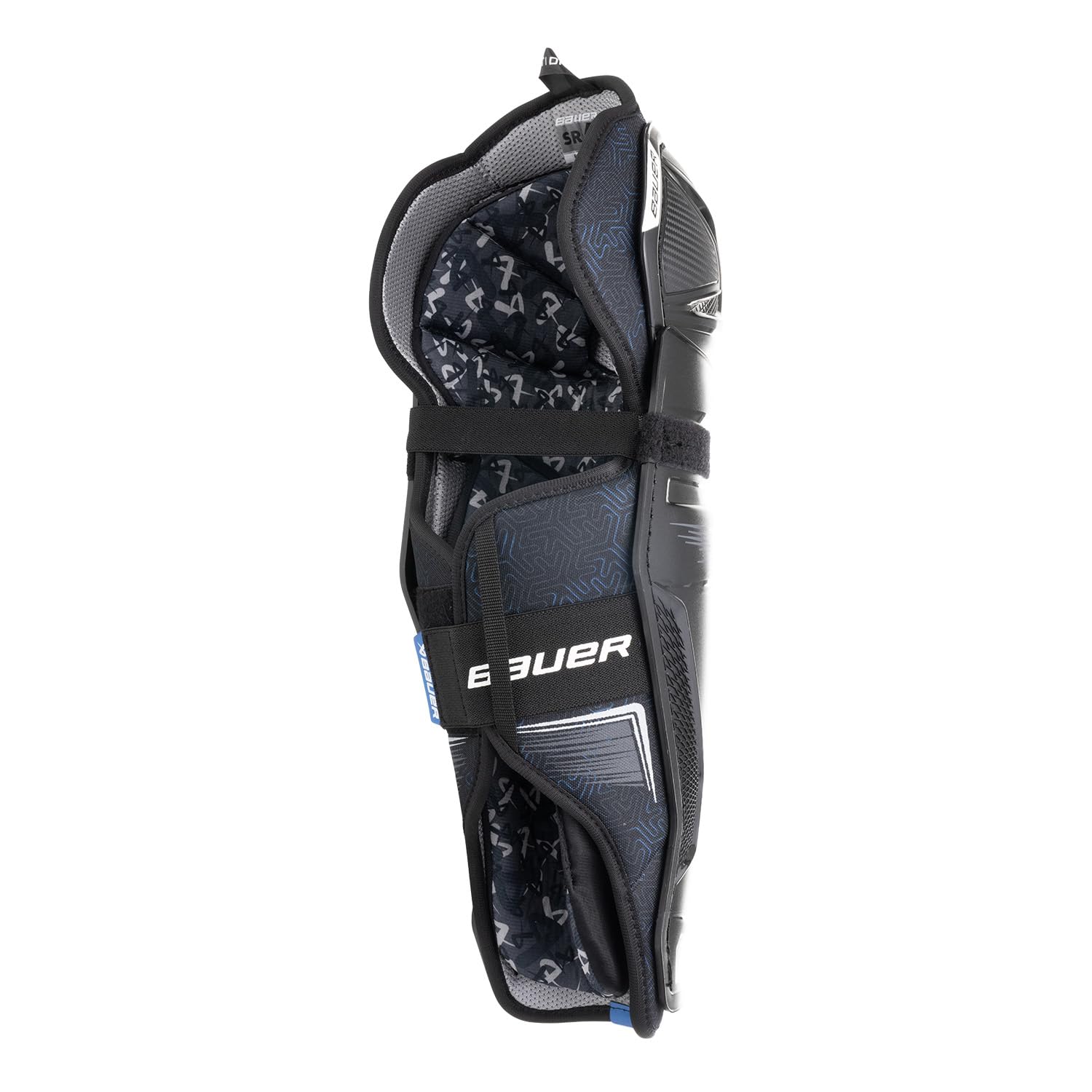 Bauer X II 2.0 - Espinilleras para hockey sobre hielo (15")