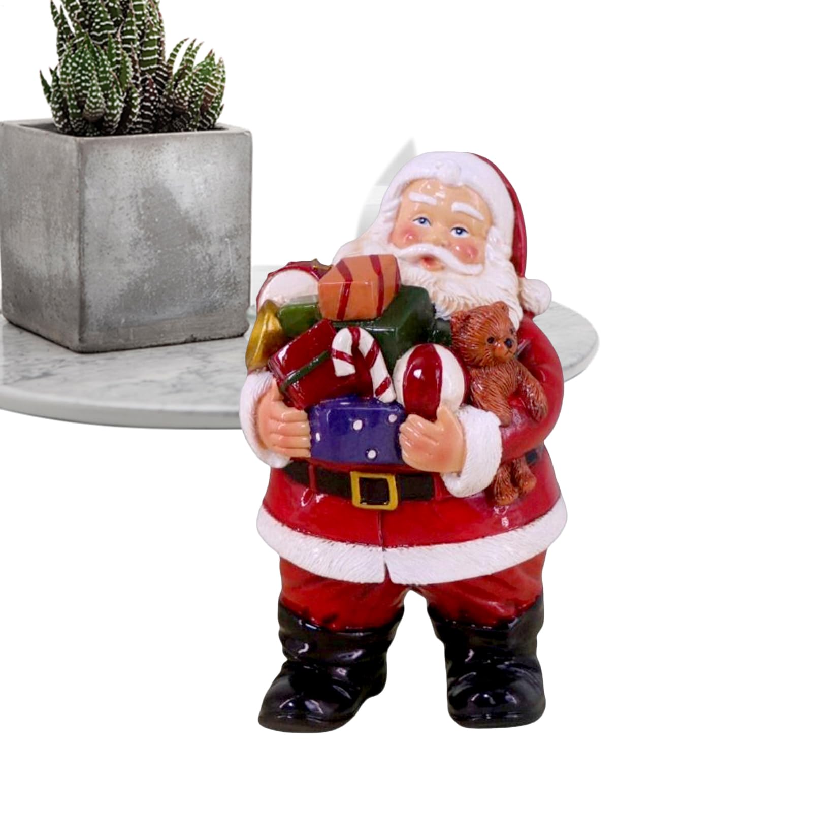 Figurine de Père Noël pour illuminer votre décoration de table au salon pendant les vacances