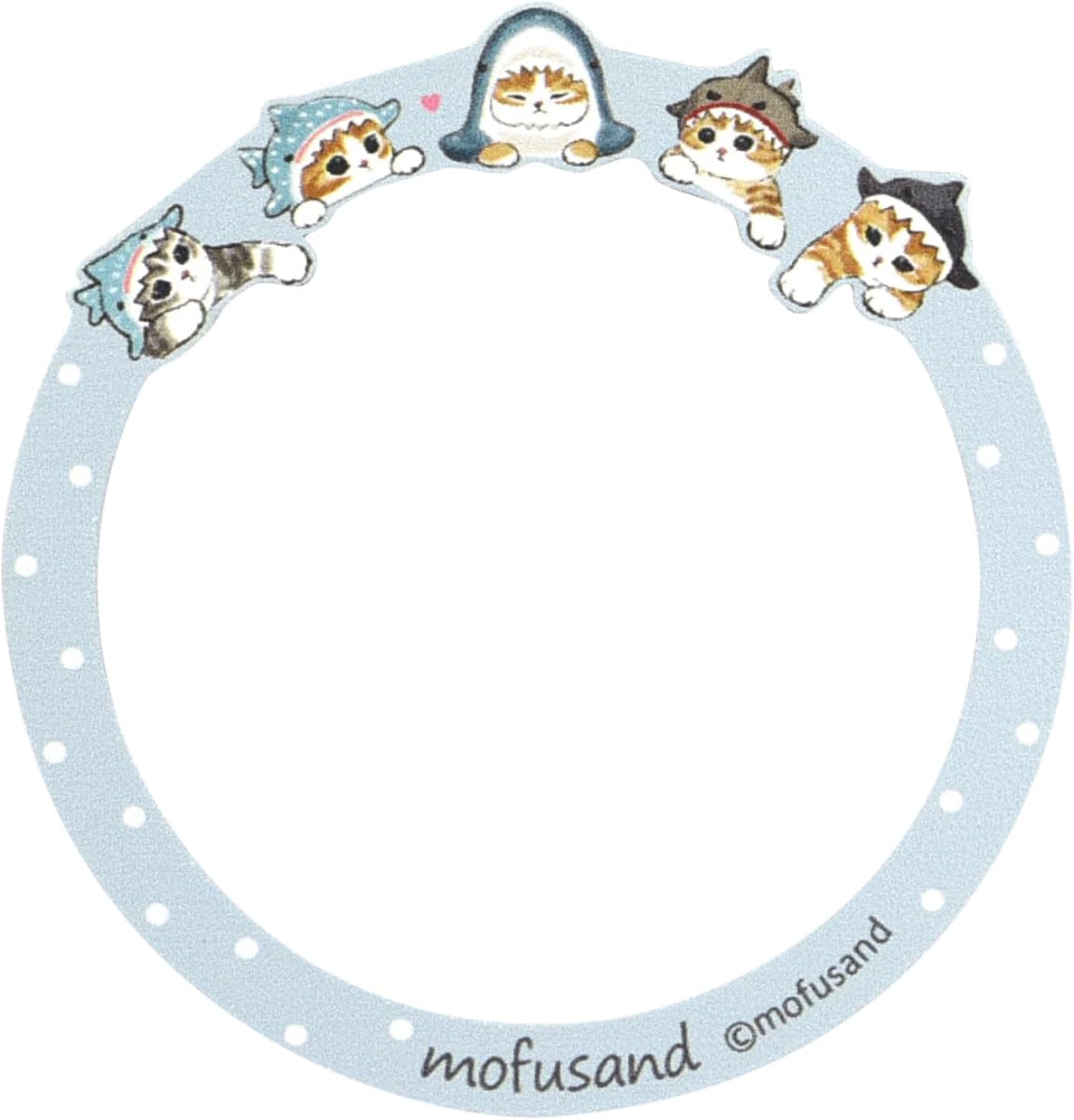 Gourmandies MOFU-27A Metal Sticker for Mofusand MagSafe