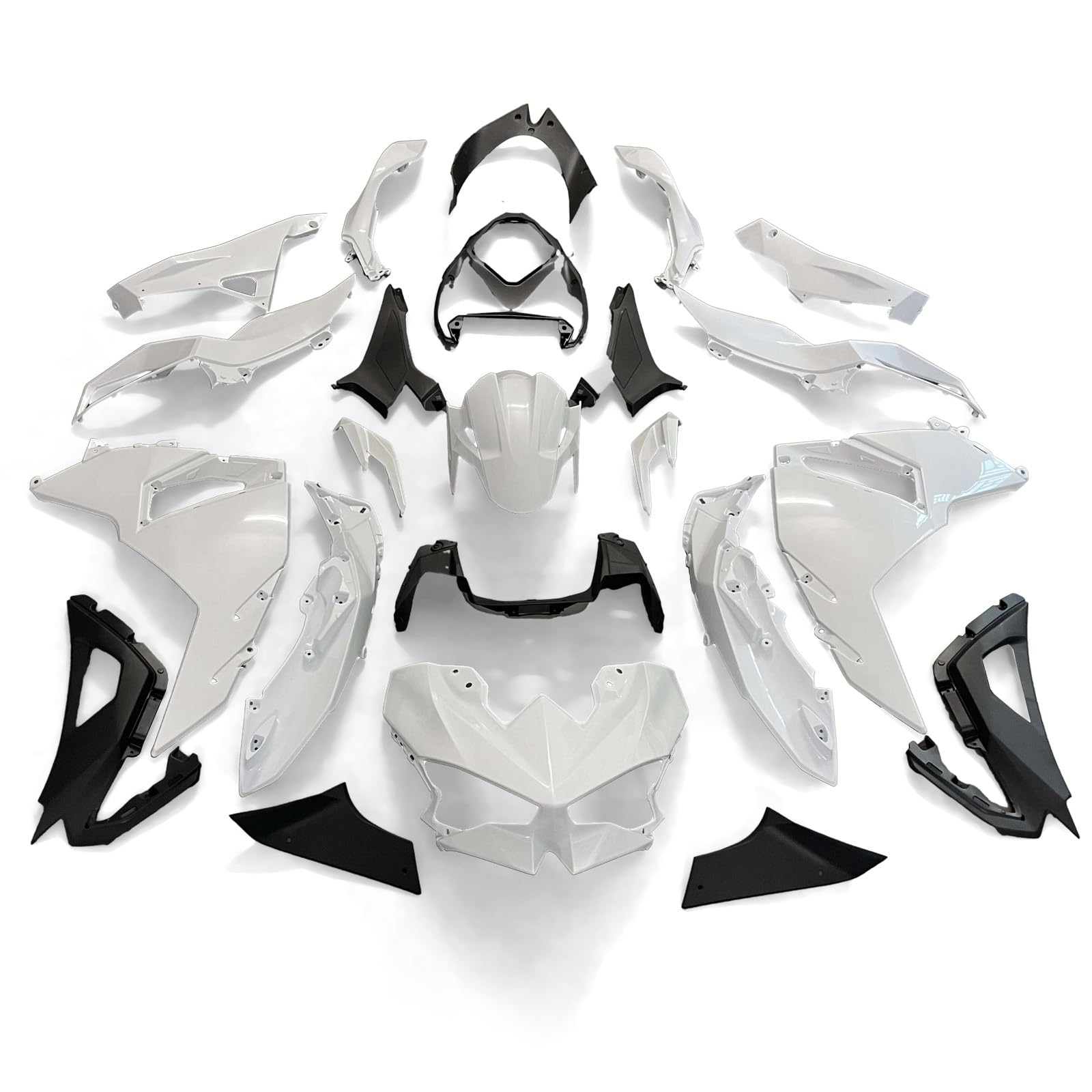 返品用 Amazon.com: ZXMOTO Unpainted Fairing Kit Fit for Kawasaki