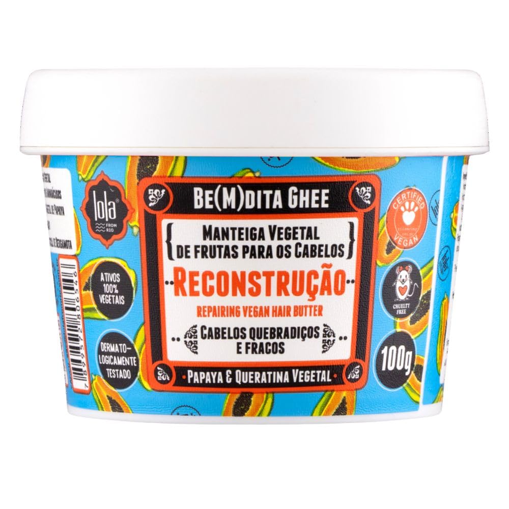 Lola Be(M) Dita Ghee Mask Reconstruction Papaya and Vegetable Keratin - White