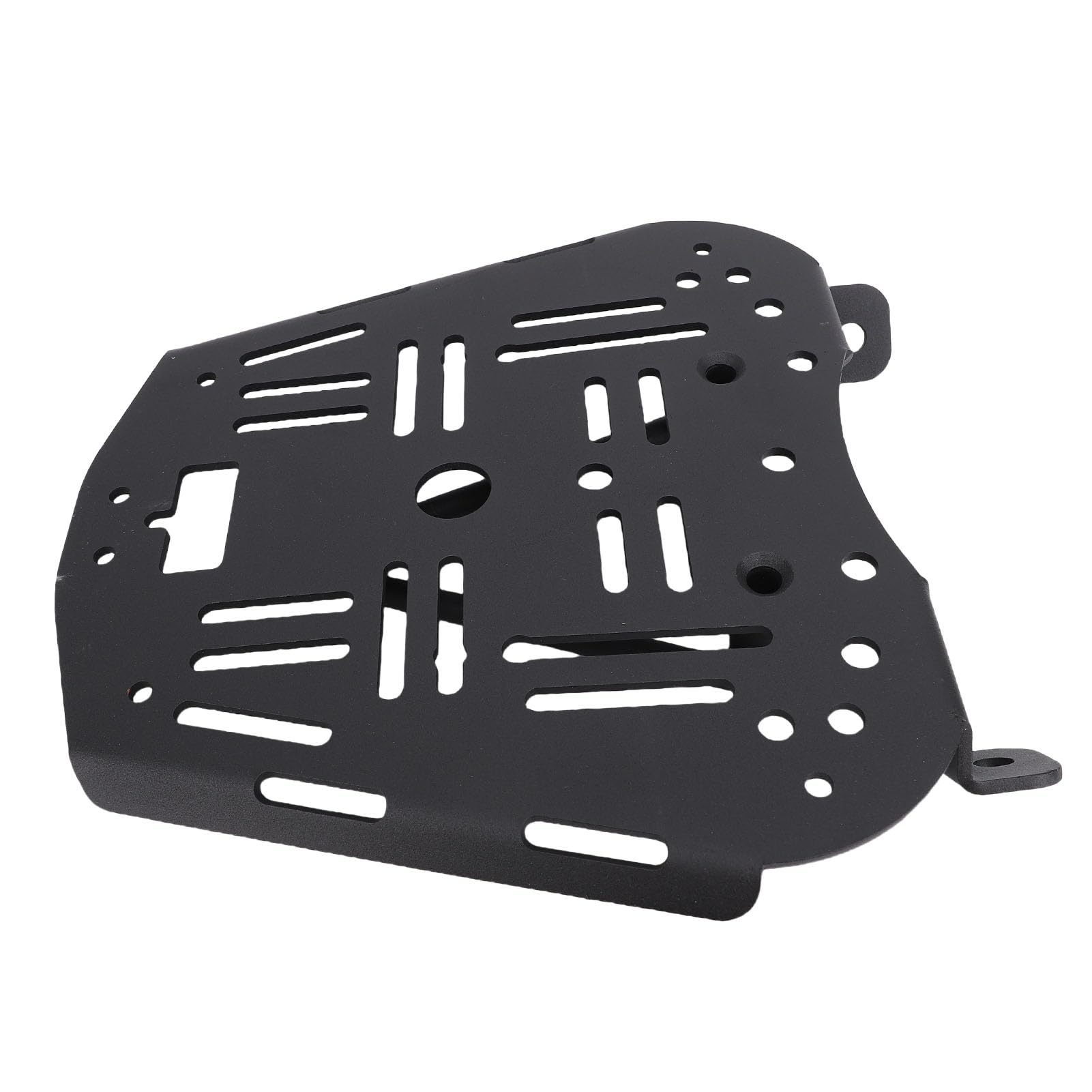 Yinhing Piastra Motociclista in Scatola Top Bastoncinitura della Piastra Bagagli Sostituzione per Zontes 368g 501 G Piastra Staccabile in Acciaio Carbone Piastra con Finitura Nera