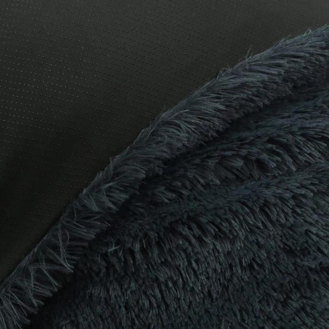 bananair - Coussin Chien Doux & Confortable - Généreusement Rembourré, Housse Déhoussable & Lavable en Machine - Panier/Lit/Matelas Petit & Grand Chien, Variété de Tailles (70 x 90 cm, Gris Foncé)