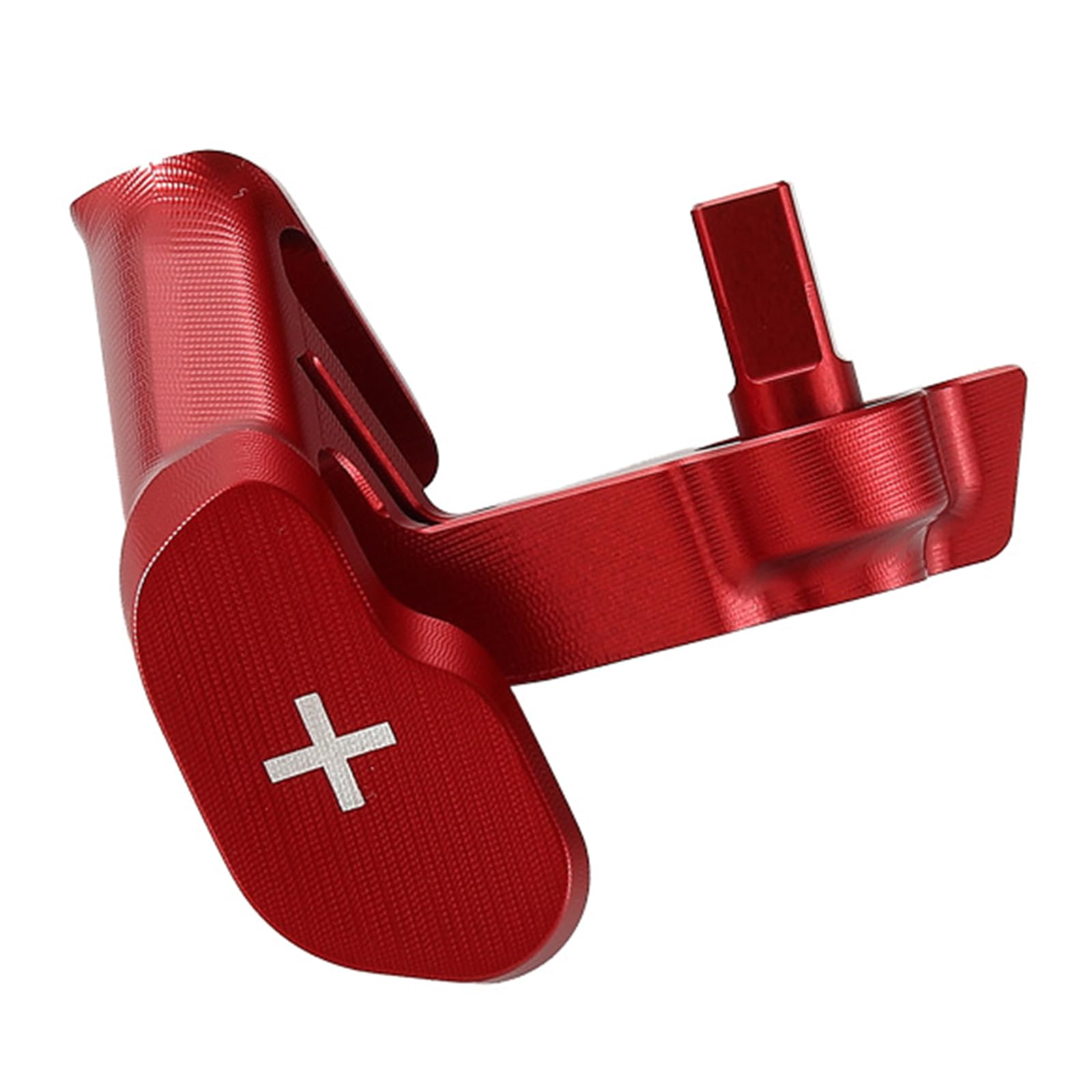 Zxfdsfdbnm Red Replacement Throttle Lever Thumb Tap Motorbike Accessory Motorcycle Shifter Control Paddle Motorcycle Paddle Replacement Aluminum Throttle Lever For Enhanced Control And Builds