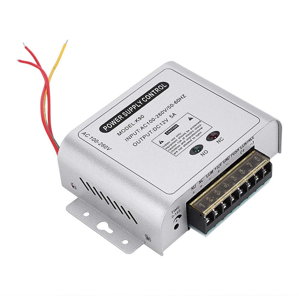 K90 de Control de Acceso de 12 V Fuente de alimentación Batería de Respaldo para cerraduras eléctricas Cerraduras magnéticas Teclados Sistemas de Seguridad de intercomunicación