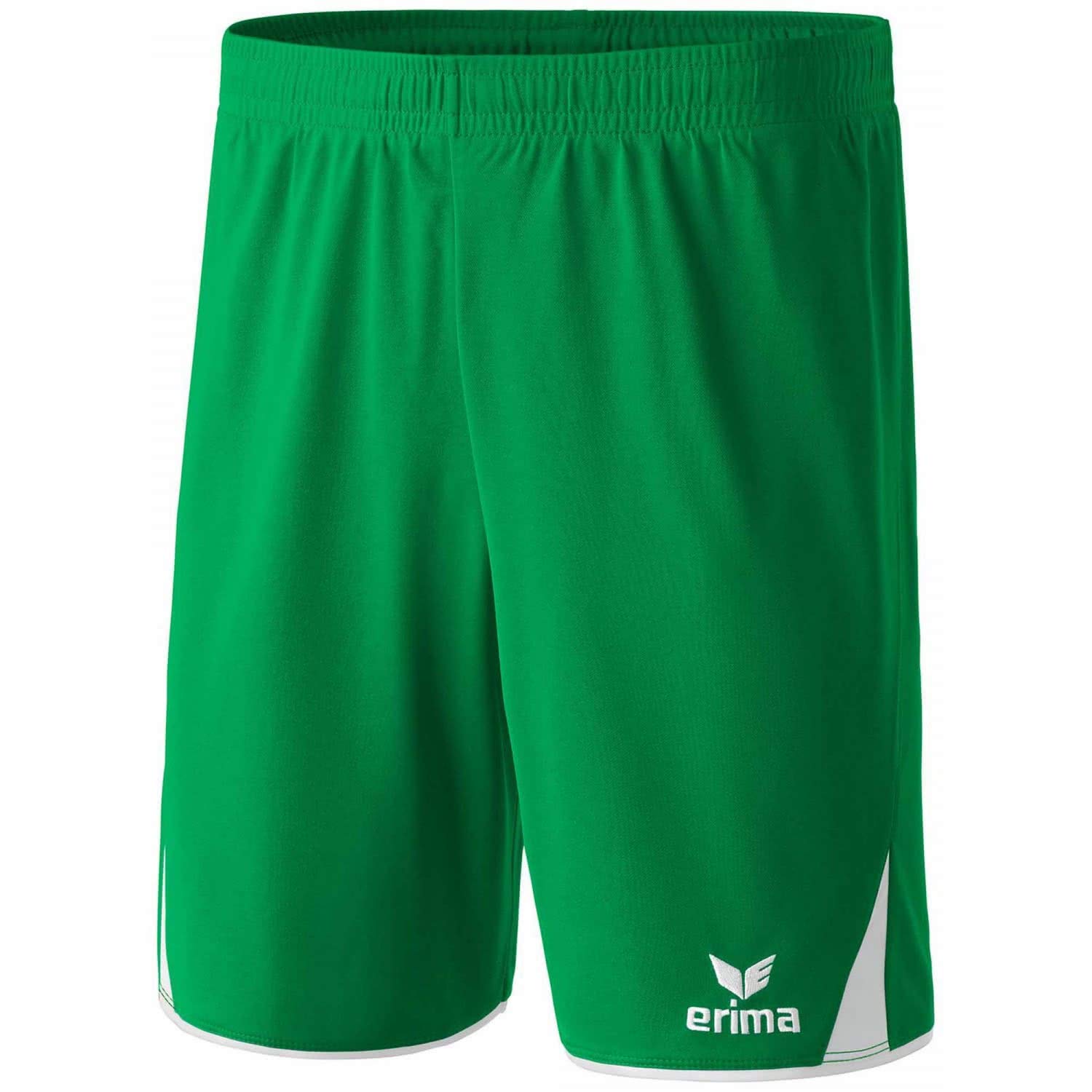 Erima 5-CUBES Men's Shorts, Men, Shorts 5-Cubes, Smaragd/Weiß, L