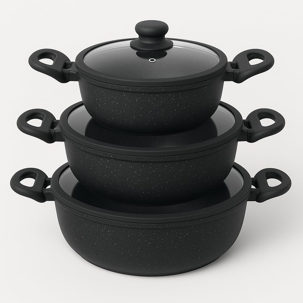 Set di padelle Bavaria da 6 pezzi