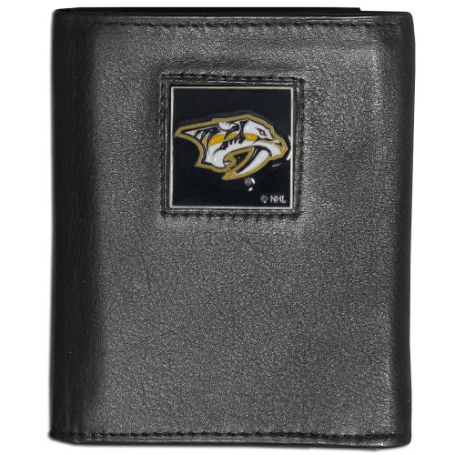 Image of NHL Genuine Leather Tri-fold Wallet