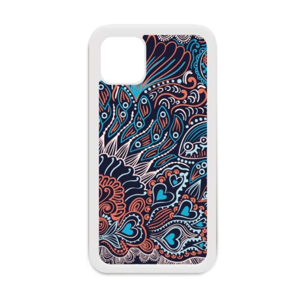 Coque Apple iPhone 12 Pro Max poisson abstrait blanc finition mate premium haute protection - 4