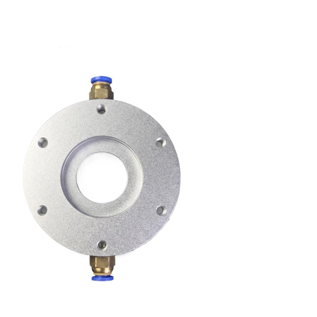 Boquilla de enfriamiento en seco con cuchilla de aire de anillo de aluminio | Aire comprimido, flujo de aire de 360°, eliminación de agua/polvo, refrigeración, 8-203 mm.(ID25-OD92mm)