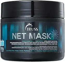 Truss Máscara Net Mask | Reparação Capilar Inteligente com Efeito Teia, Brilho e Maciez | 550g