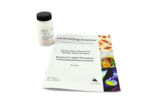 Innovating Science, juego de demostración de luz instantánea de quimiluminiscencia en polvo