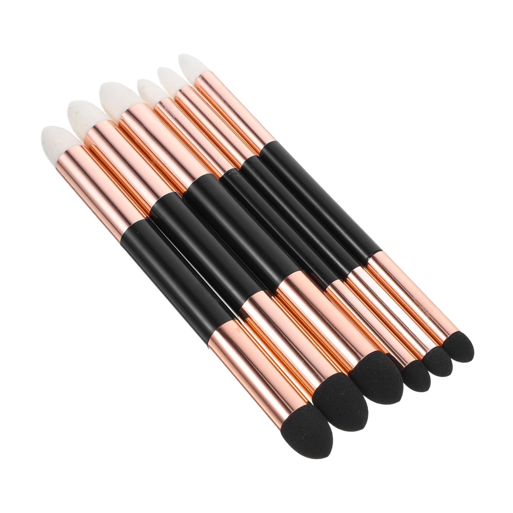 SEWACC 6-Piece Reusable Sponge Brush Set for Art Drawing Ink Blending Stump Sketching Wiper Correction Tool Versatile for Artists Students Daily Use