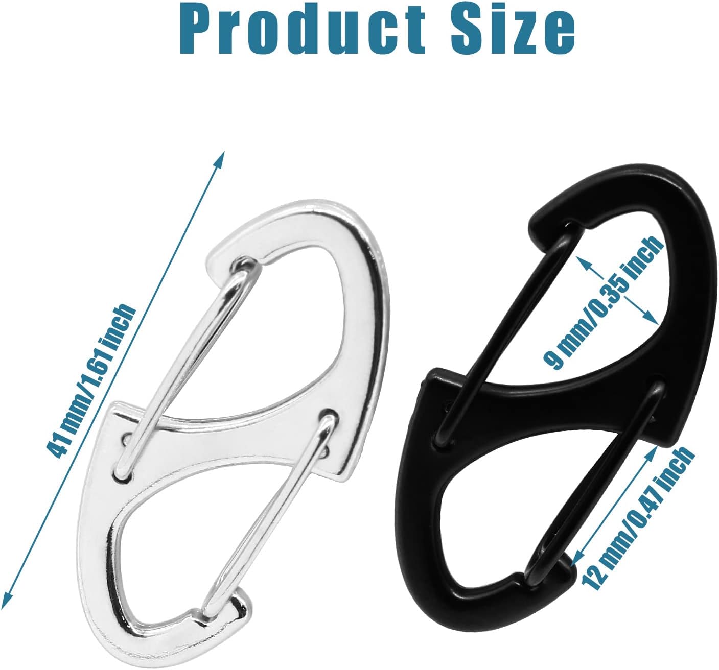 Dual Carabiner Clips image 3