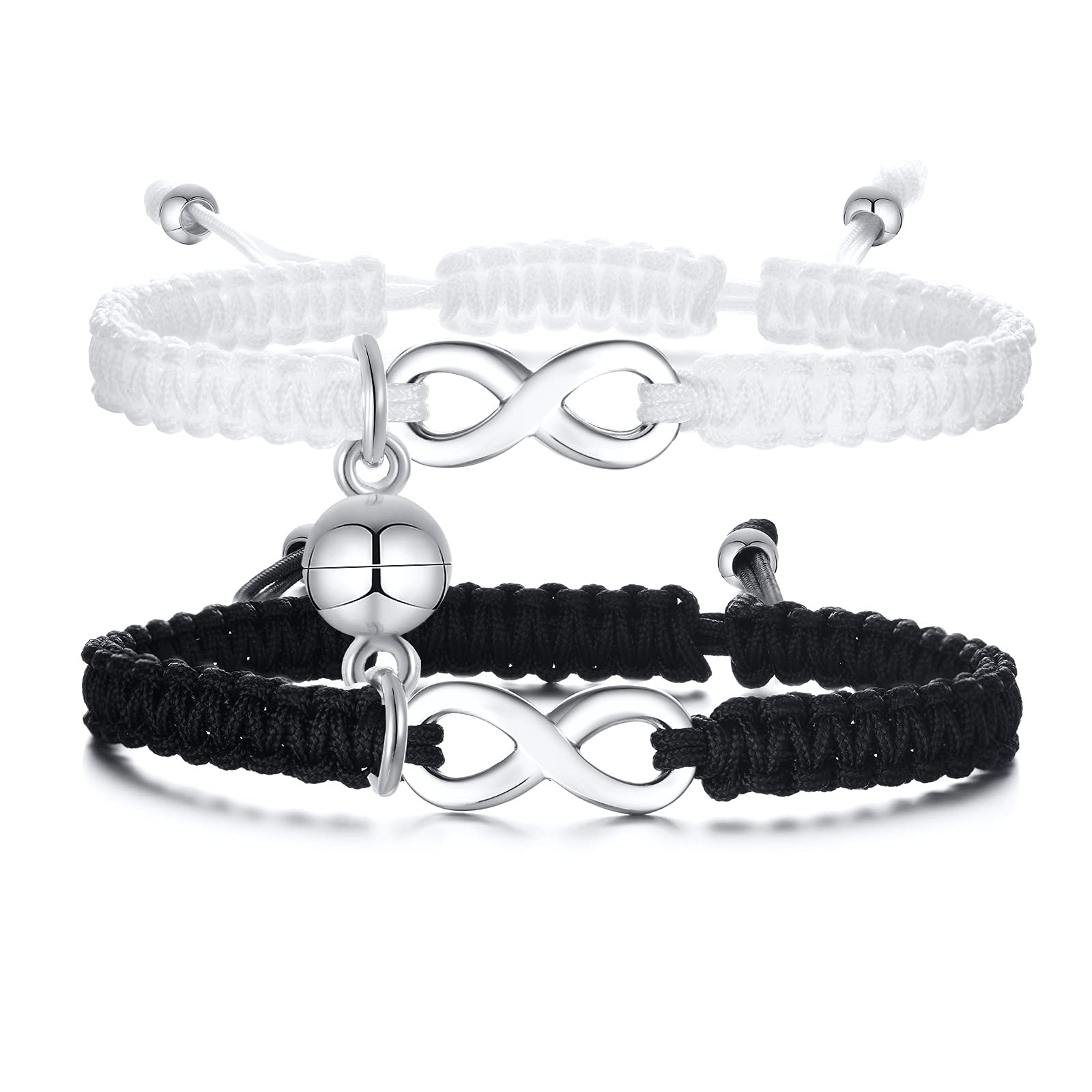 Hisatan Handmade Braided Chinese Knot Matching Couple Bracelets For Unisex Adult | His and Hers Red String of Fate Good Luck Protection Bracelets for Lover | Feng Shui Jewelry Gifts (B09DPLMHK4) Amazon Price History, Amazon Price Tracker