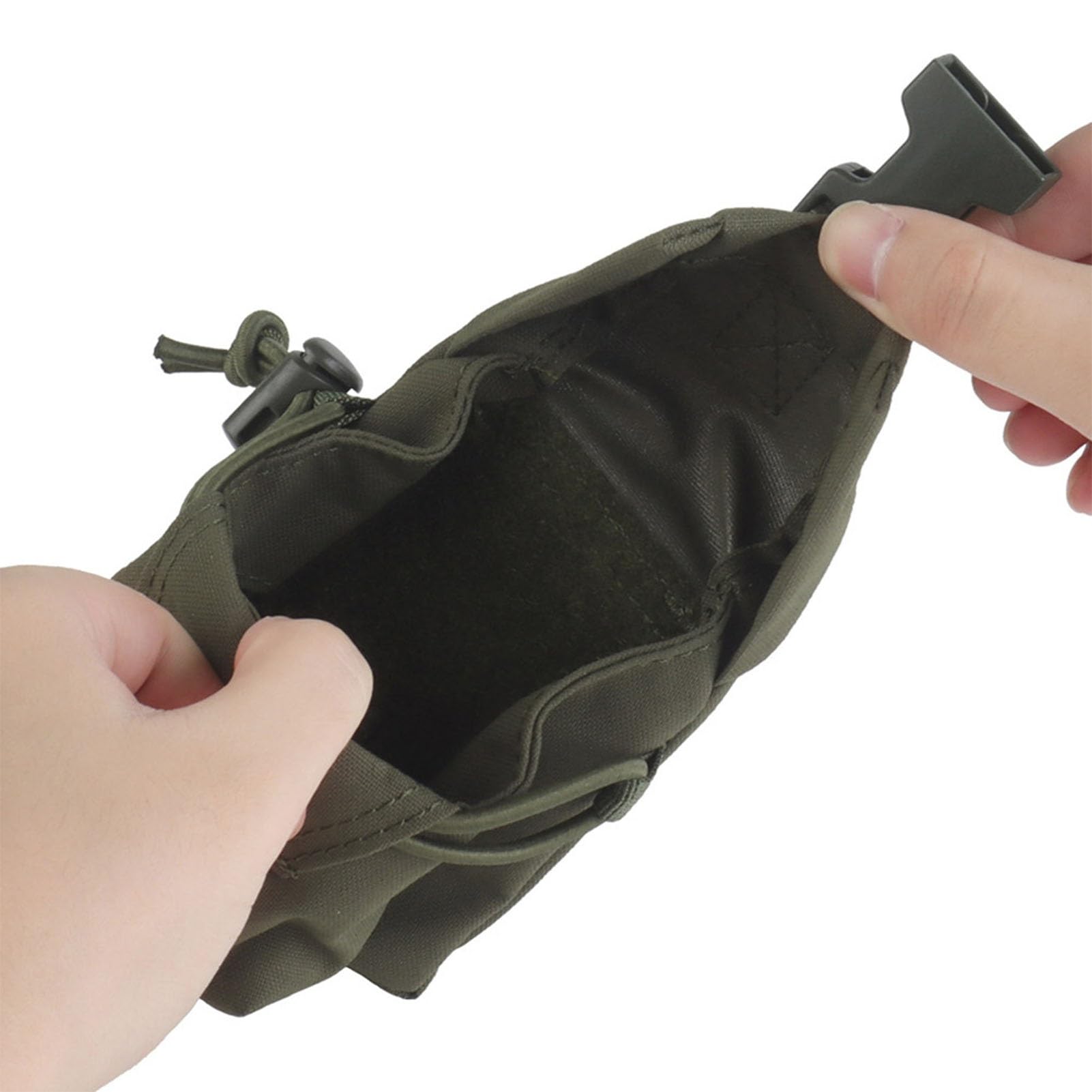 Porta Granada Airsoft Multiuso, Funda Táctica MOLLE con Cierre Rápido para Chalecos, Chest Rigs y Cinturones