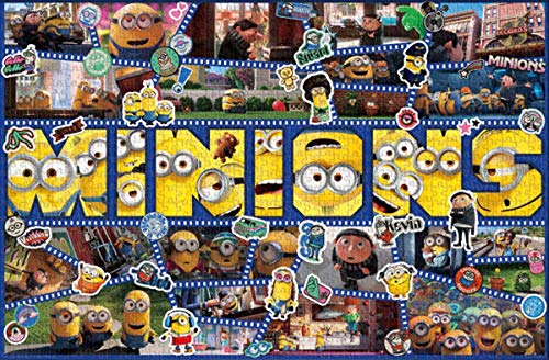 Amazon | 1000ピース ジグソーパズル ミニオンズ GO GO フィルム 