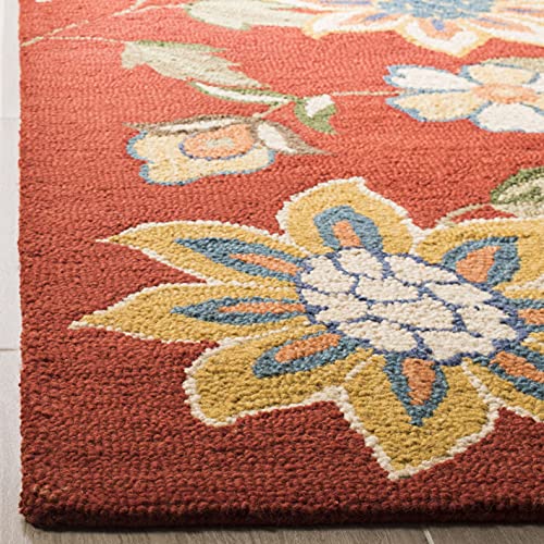 Tapete corredor Safavieh Blossom Collection 2'3" x 8', lana miniatura 3