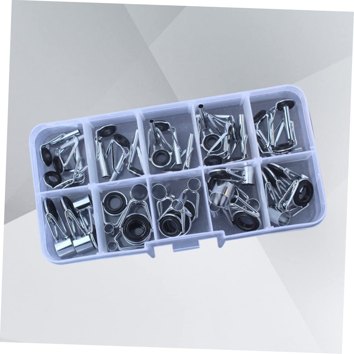 SUPVOX 3 Set Di Guide Per Canne Da Pesca Set Di Riparazione Kit Di Punte Per Canne Da 10 Misure 36 Pezzi*3