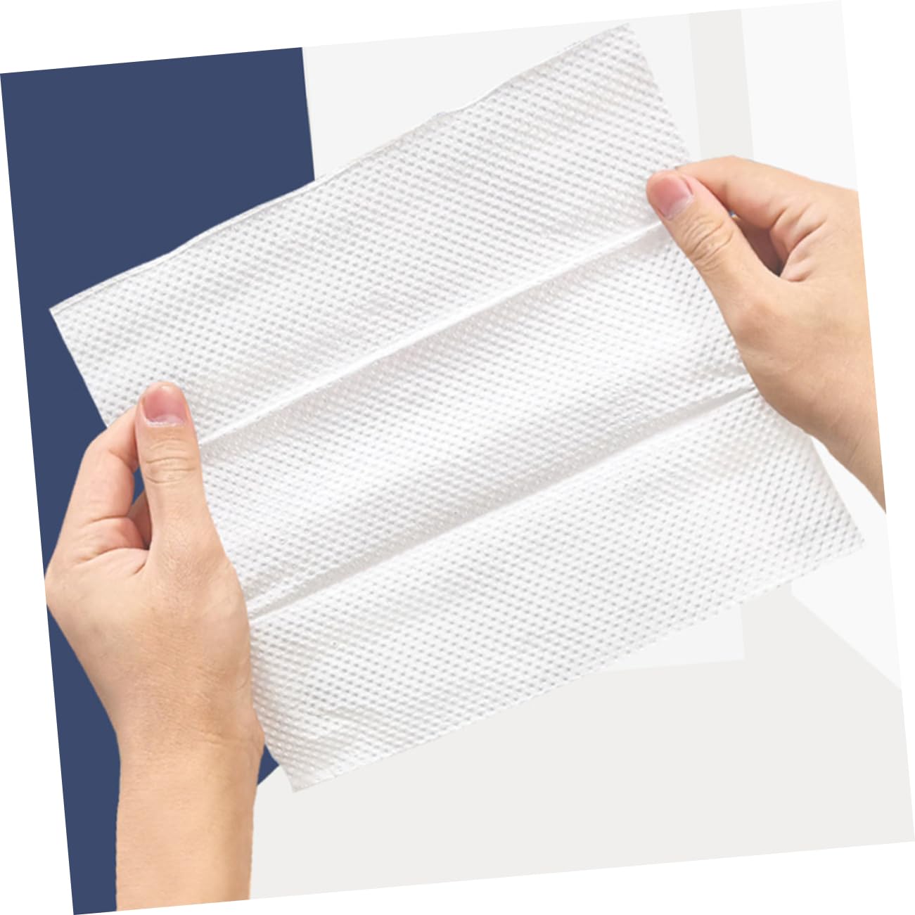 VALICLUD Salviette Asciugamani di Carta Multifunzione, Carta Spessa e Assorbente, 5 Borse da 120 Fogli, Ricarica per Dispenser Cucina e Ristoranti, Toilet Paper
