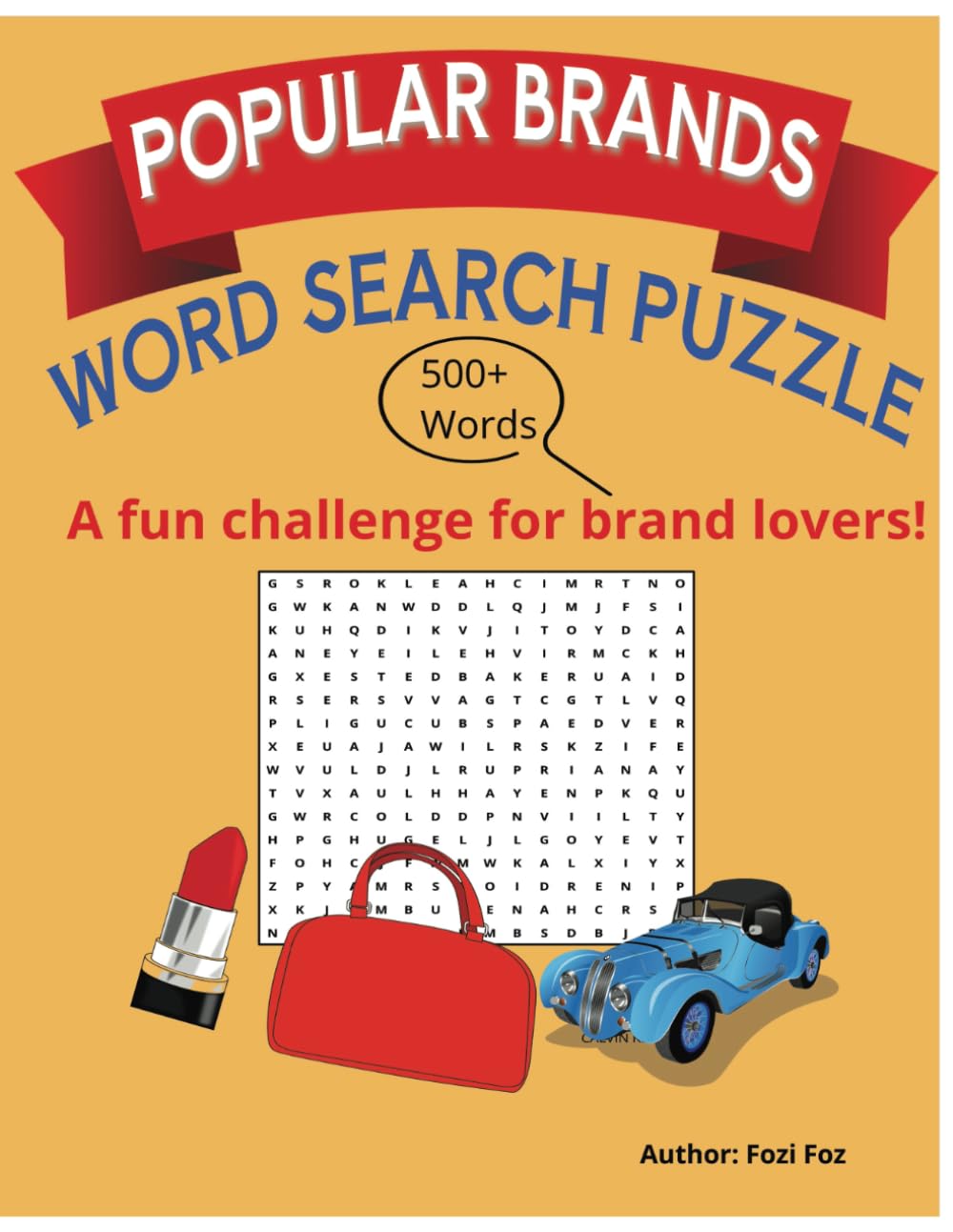 POPULAR BRANDS WORD SEARCH PUZZLE