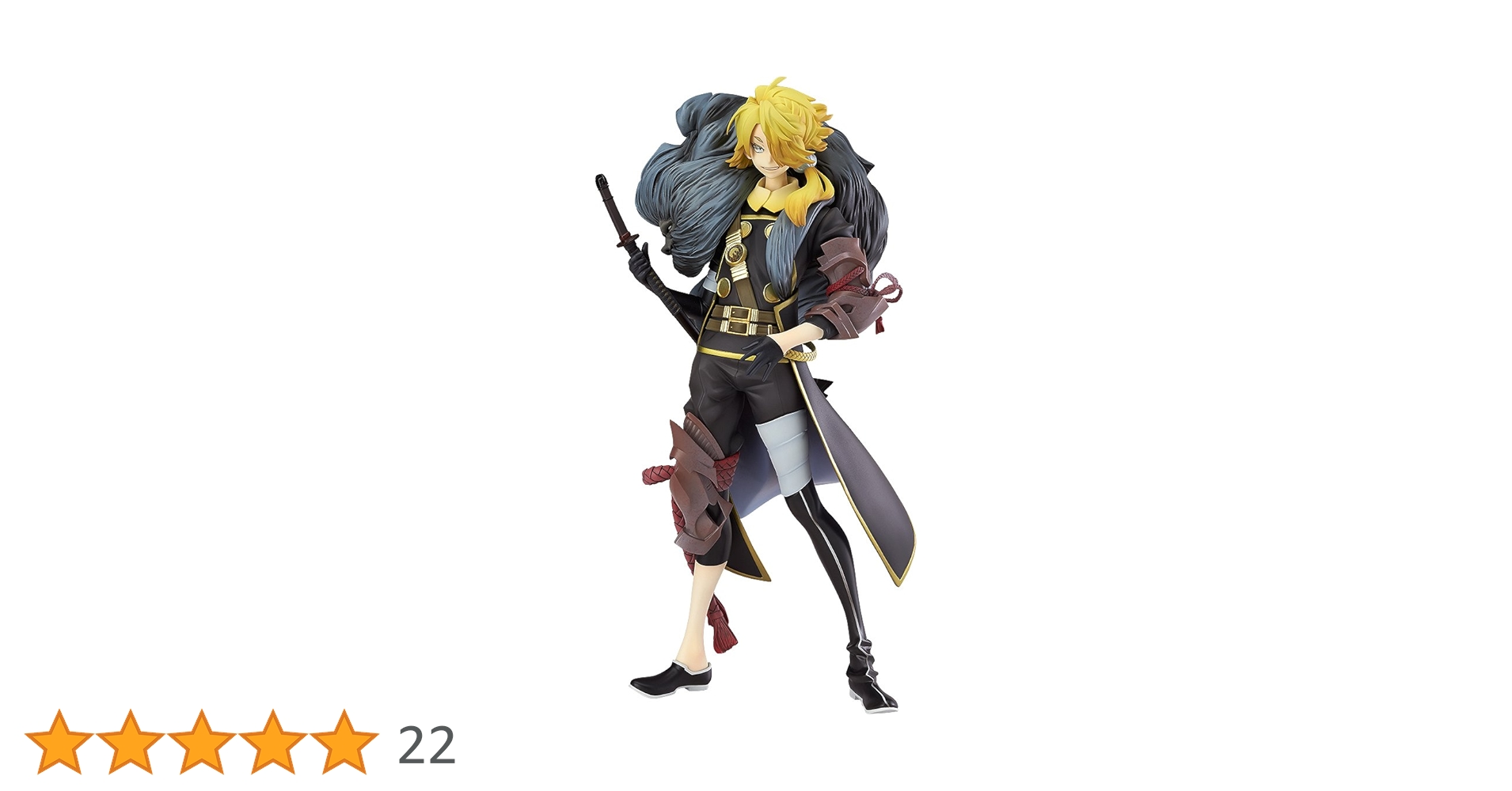 (未使用･未開封品)刀剣乱舞-ONLINE- 獅子王 1/8スケール ABS&amp;PVC製 塗装済み完成品フィギュア 中古】(本体B+/箱B)【特典】刀剣乱舞-ONLINE- 獅子王 1/8 完成品