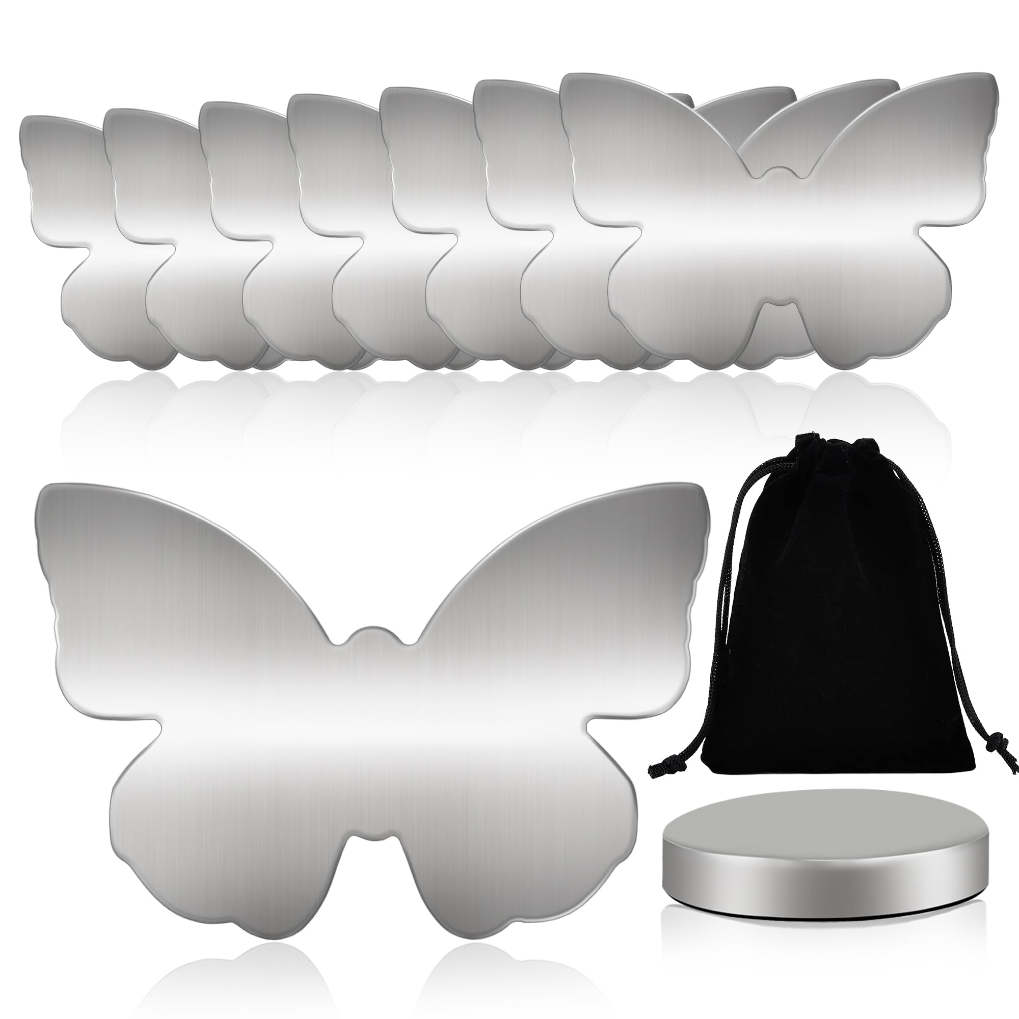 SOSMAR 8er Set Tischdeckenbeschwerer Magnet Schmetterling