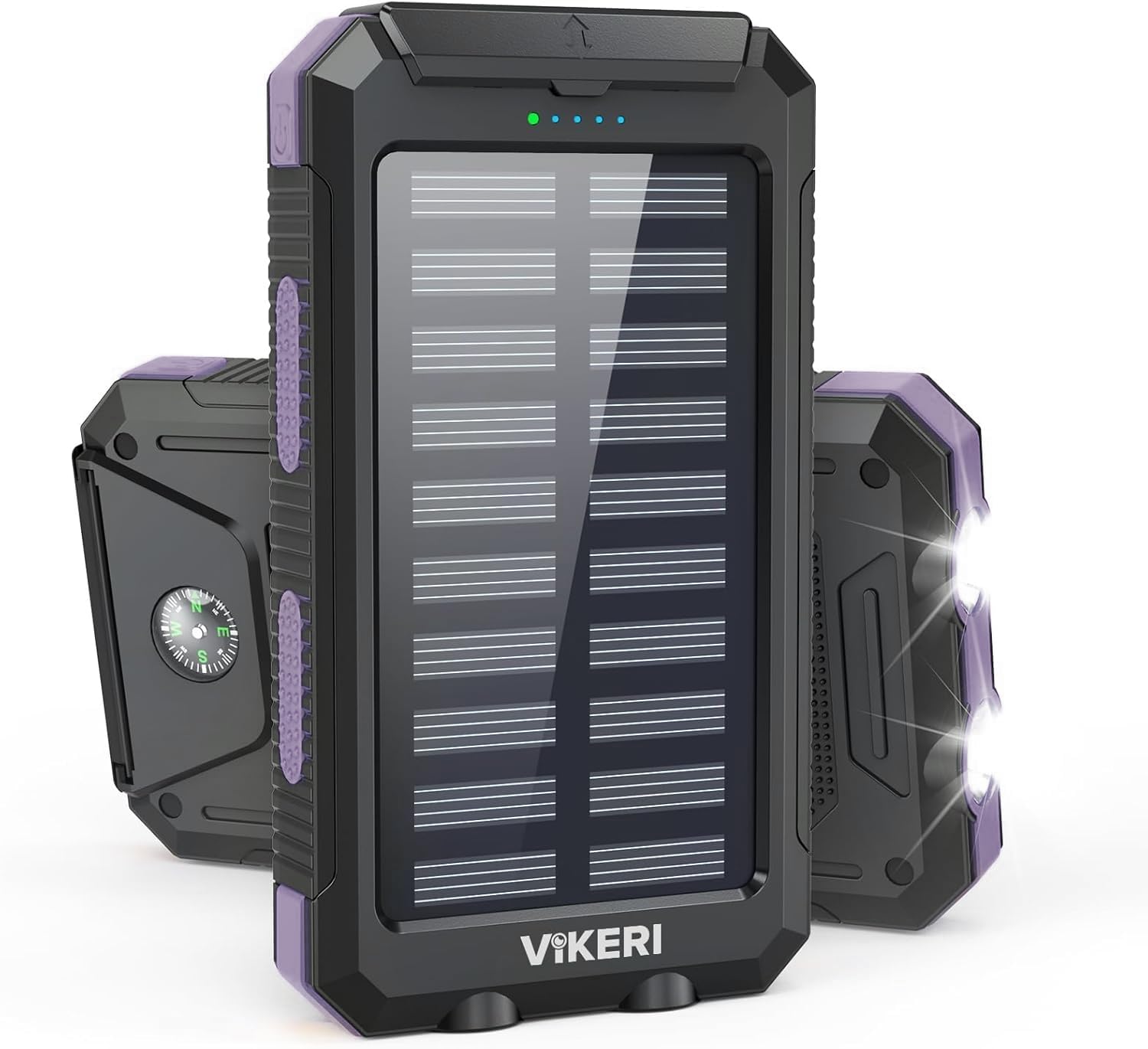 Viker Batería Externa Solar para Smartphones y tabletas