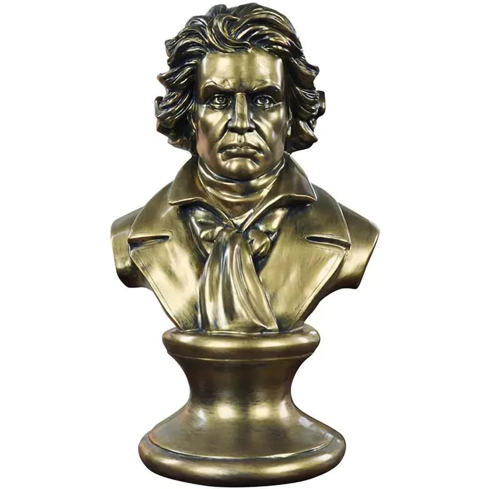 Amazon.com: ZKSYLSM Beethoven Resin Bust Sculpture Ornament,12