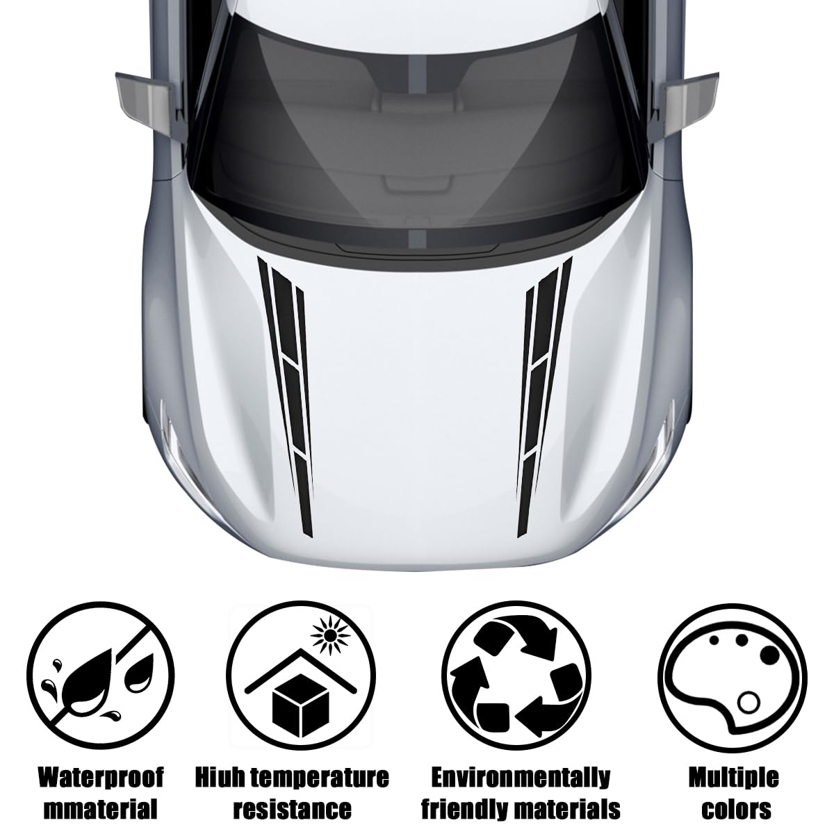 10m Strisce Ornamentali 40mm BIANCO LUCIDO AUTO MOTO DECORO - Foto 3