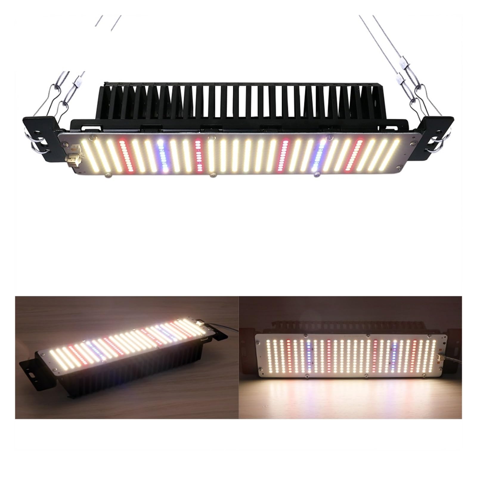Lámpara de Cultivo, Luz LED de Cultivo de 300W con lámpara de Crecimiento de Plantas de Espectro Completo LM2835 for siembra de Flores de Plantas hidropónicas de Invernadero de Interior