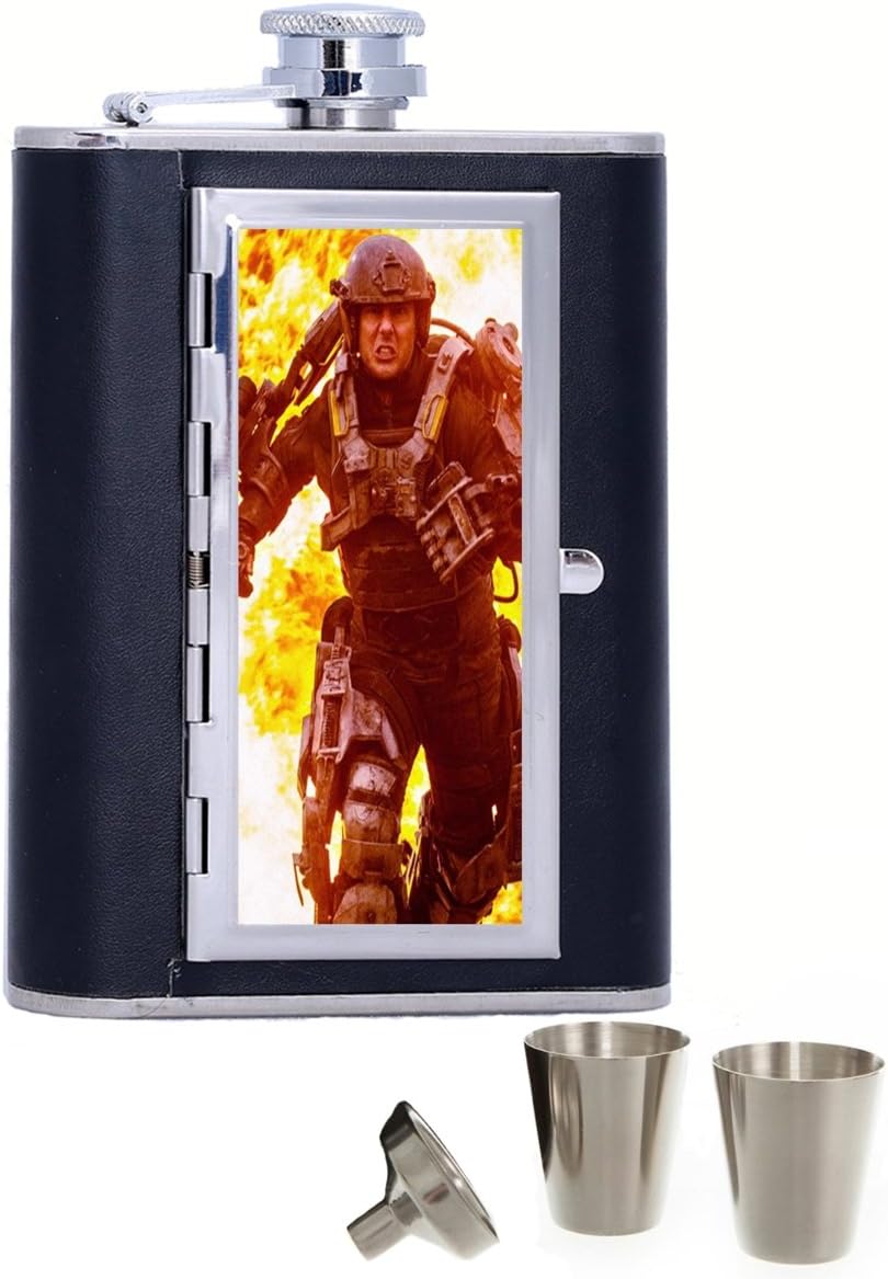 Edge of Tomorrow Movies Image Custom Flasks Stainless