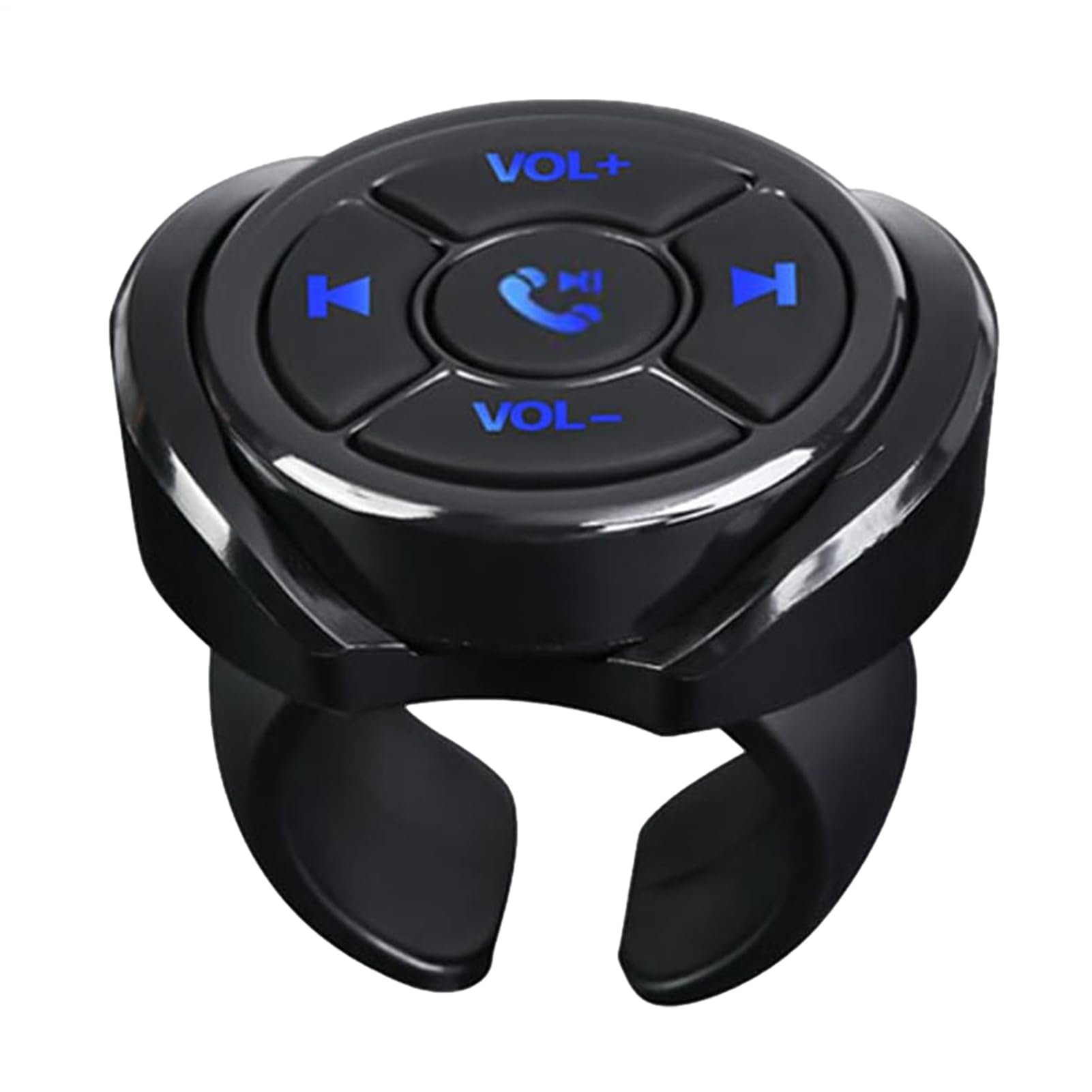 Bouton de télécommande de Volant de Voiture | Contrôleur Radio à Bouton multimédia | Télécommande multimédia de Voiture | Bouton multimédia au Volant | Télécommande de Musique multimédia