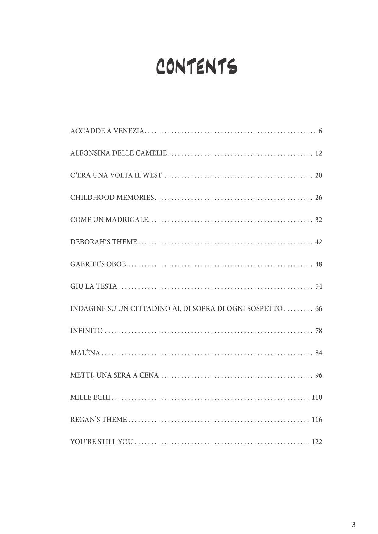 Ennio Morricone for sax quartet. Full scores & single parts. Ediz. bilingue