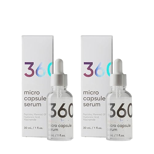 360 Micro Capsule Serum, Cápsulas Essence Anti-Envejecimiento Facial Suero Para Hidrata La Piel Profunda, Suero Antiarrugas Con Ácido Hialurónico,