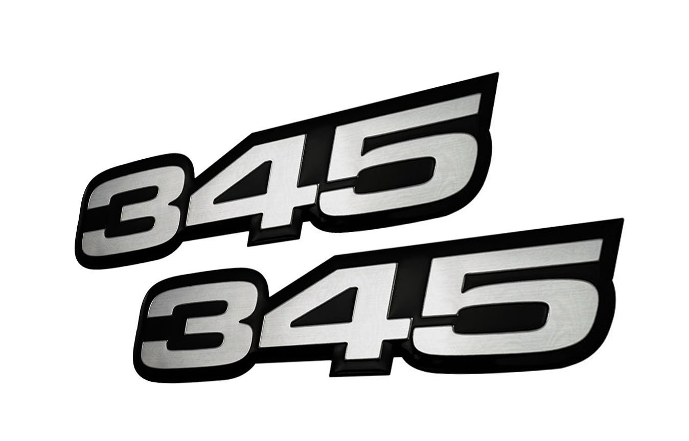 JPMALL LLCエンブレム-X3000iA X3500iA Z 3台 Amazon.com: VMS Racing 345 Silver on Black Highly Polished